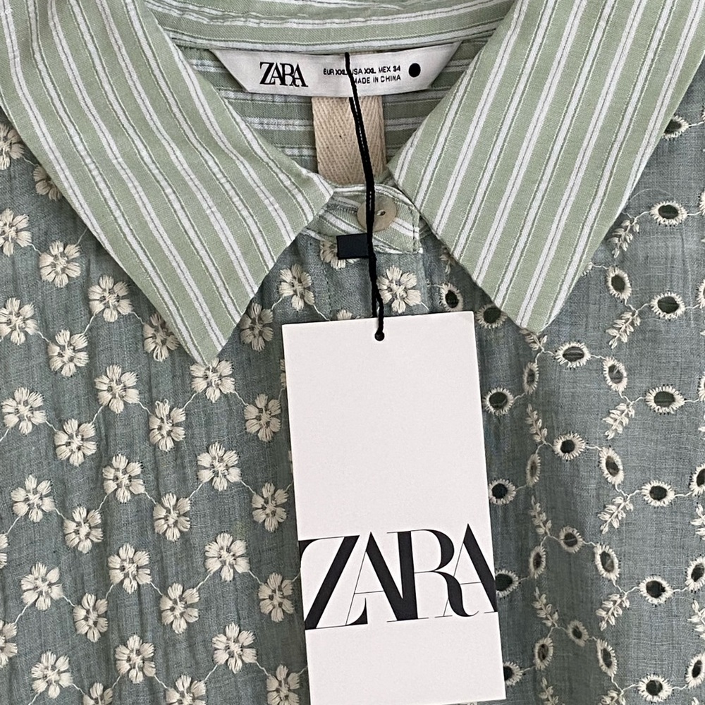 New Zara Shirt Dress